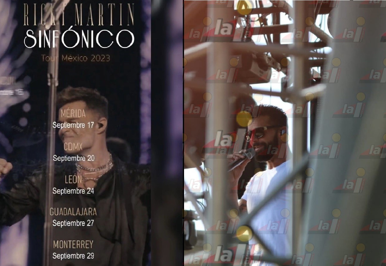 Ricky Martín ofrecerá concierto en Mérida